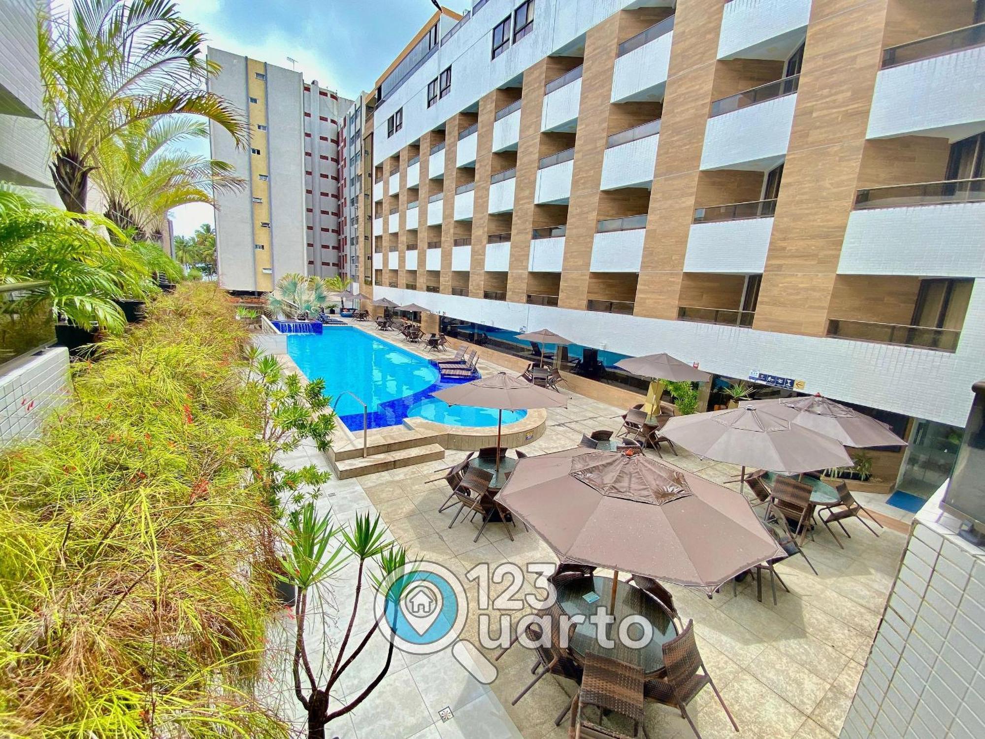 Gold Flat Cabo Branco By 123Quarto Hospedagem - Joao Pessoa — Fotos 3