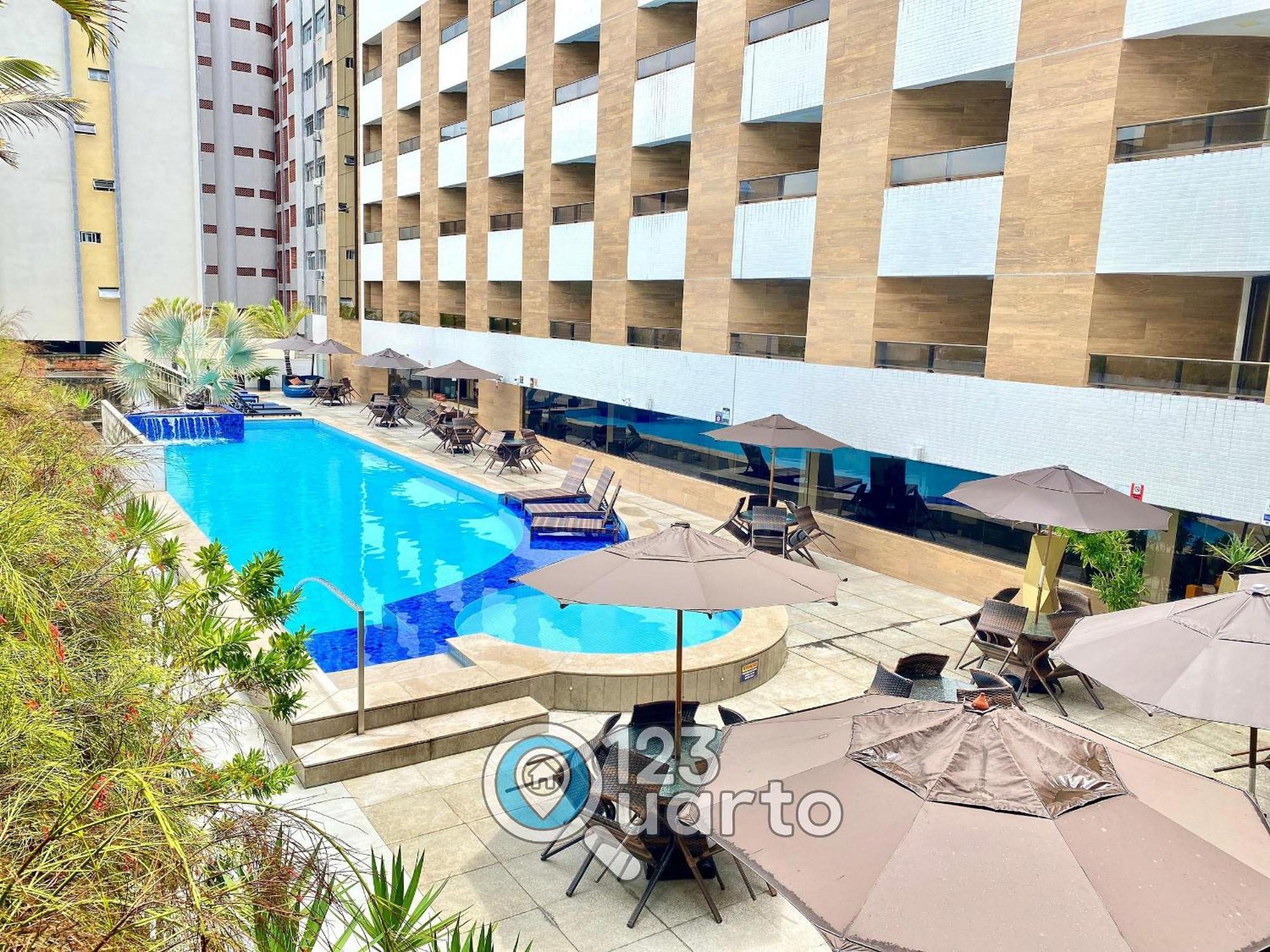 Gold Flat Cabo Branco By 123Quarto Hospedagem - Joao Pessoa — Fotos 1